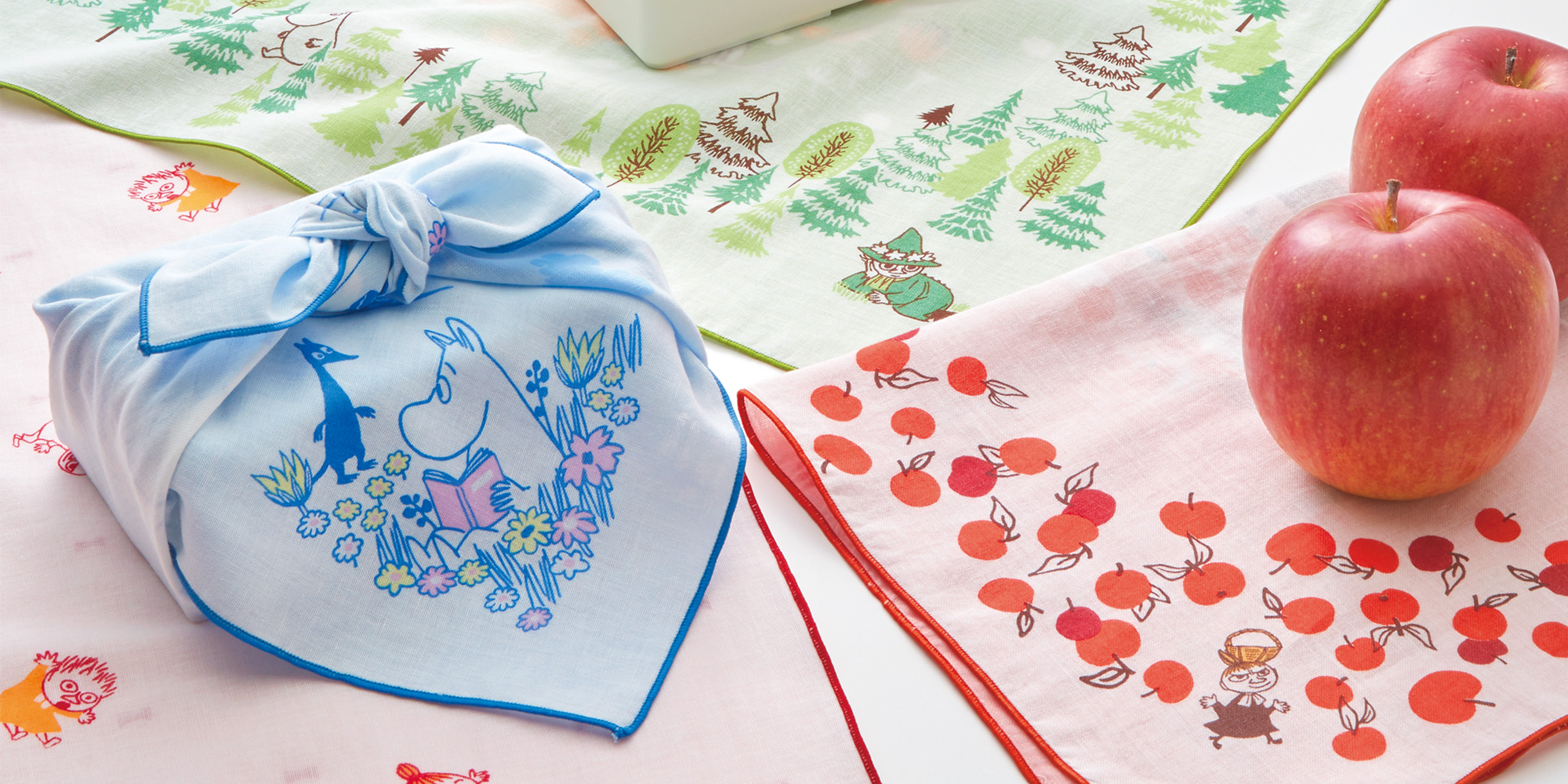 【MOOMIN】リバーシブルランチクロス class=