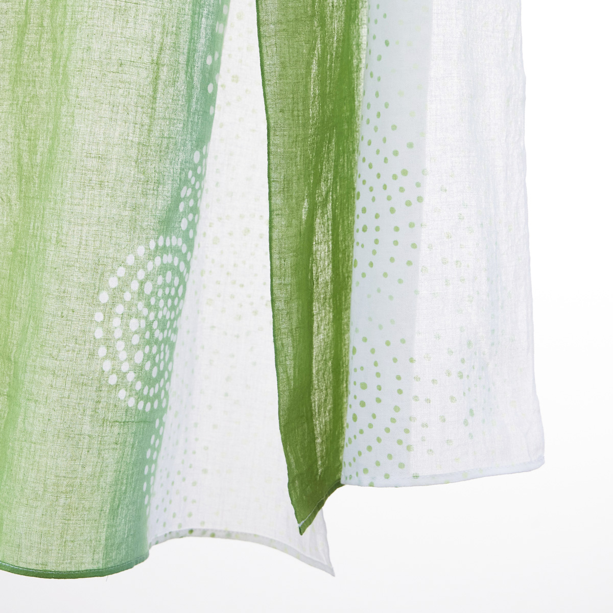 ガーゼストール三巻き加工