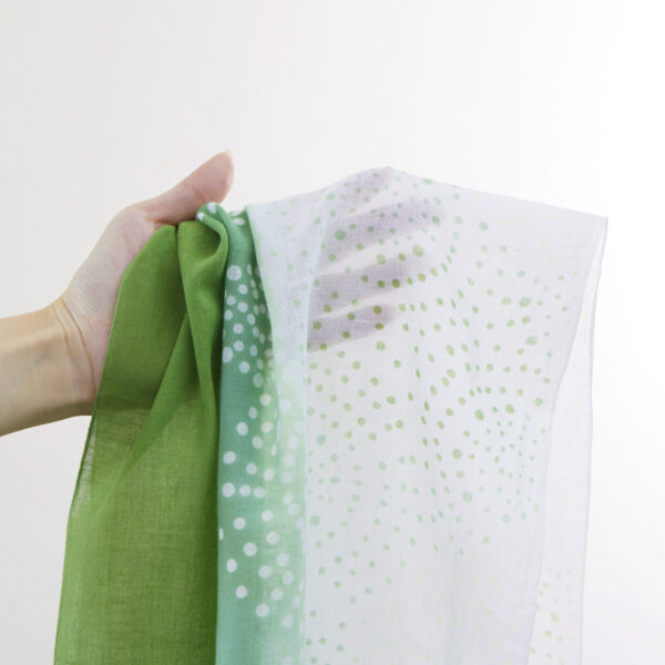 ガーゼストール ― これからの季節に、万能な一枚 ―